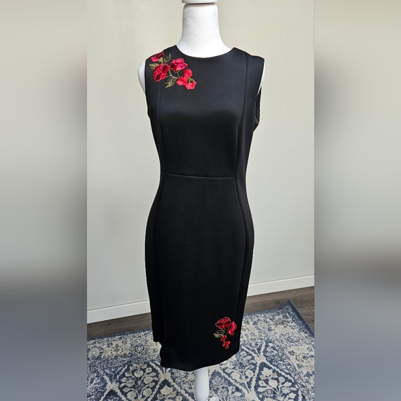 Ck dress Beautiful Elegant.  Cocktail Black Dress - Picture 1 of 4